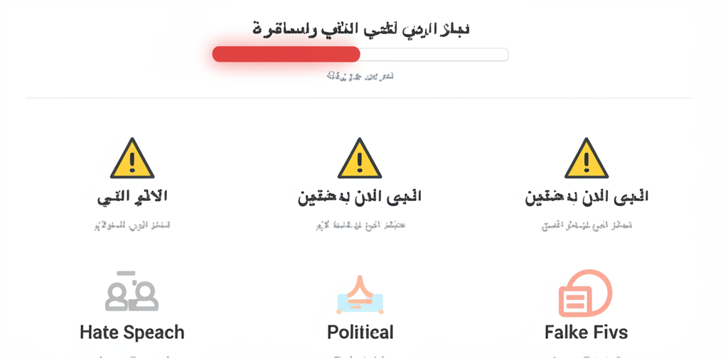 Toxicity Detection interface showing identification of problematic content